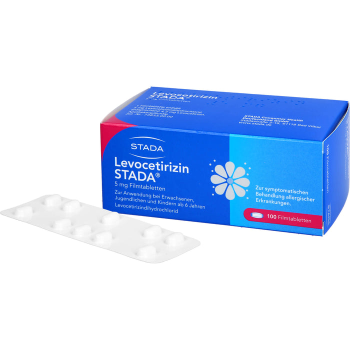 Levocetirizin STADA 5 mg Filmtabletten, 100 St FTA