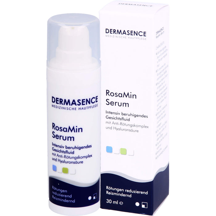 DERMASENCE RosaMin Serum Gesichtsfluid, 30 ml Lösung