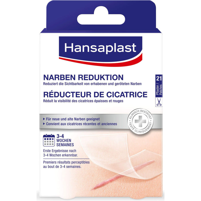 Hansaplast Pflaster zur Behandlung von Narben, 21 St. Pflaster