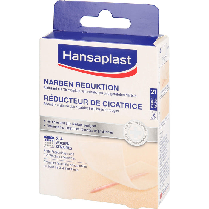 Hansaplast Pflaster zur Behandlung von Narben, 21 St. Pflaster