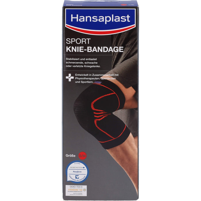 Hansaplast Sport Knie-Bandage Größe M, 1 St. Bandage