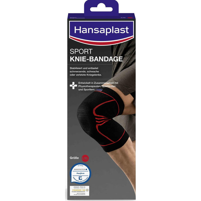Hansaplast Sport Knie-Bandage Größe L, 1 St. Bandage