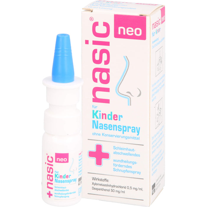 nasic neo für Kinder Schnupfenspray, 10 ml Lösung