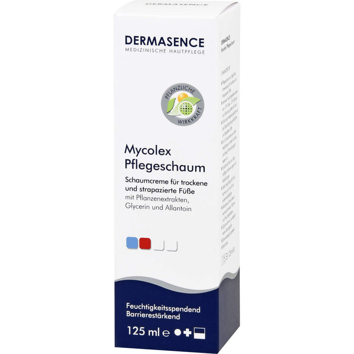 DERMASENCE Mycolex Pflegeschaum, 125 ml SCH