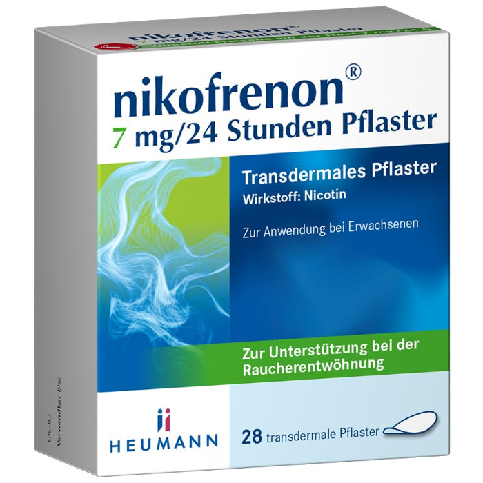 nikofrenon 7 mg/24 Stunden Pflaster, 28 St. Pflaster