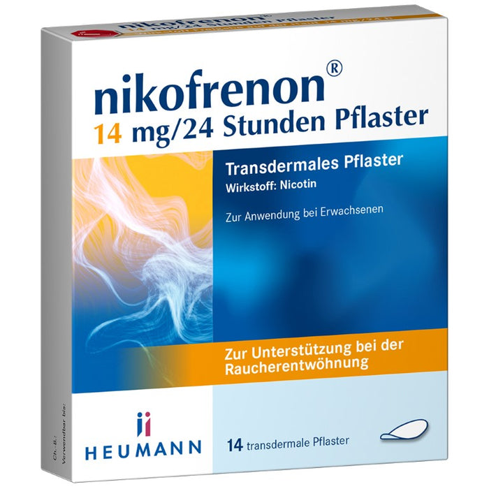 nikofrenon 14 mg/24 Stunden Pflaster, 14 St. Pflaster