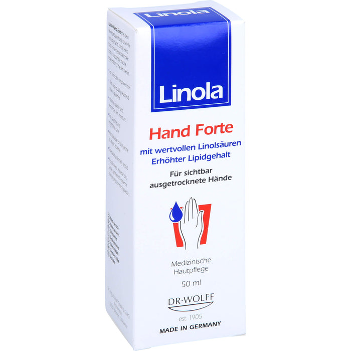 Linola Hand Forte Hautpflege, 50 ml Creme