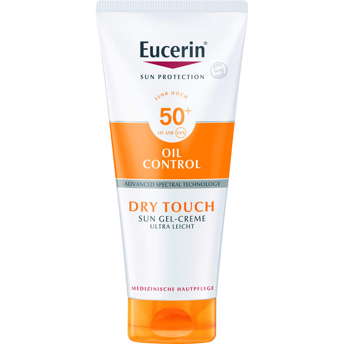 Eucerin Dry Touch Sun Gel-Creme ultraleicht LSF 50+, 200 ml Creme