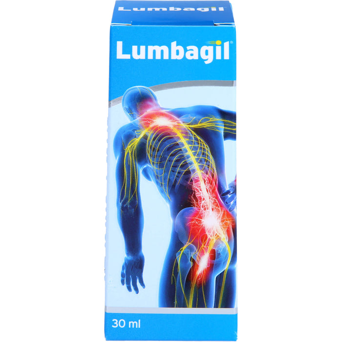 Lumbagil Tropfen bei schmerzhaften Nervenerkrankungen, 30 ml Lösung