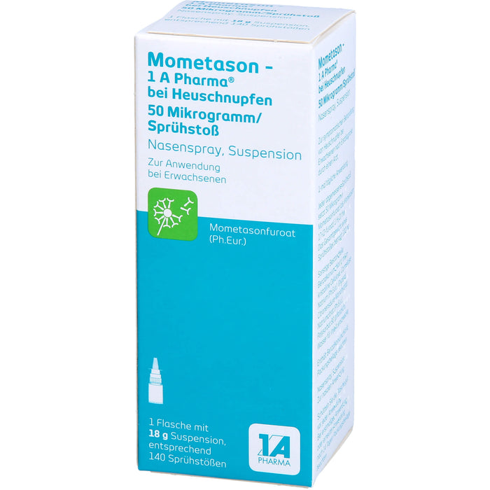 Mometason - 1 A Pharma bei Heuschnupfen Nasenspray, 18 g Lösung