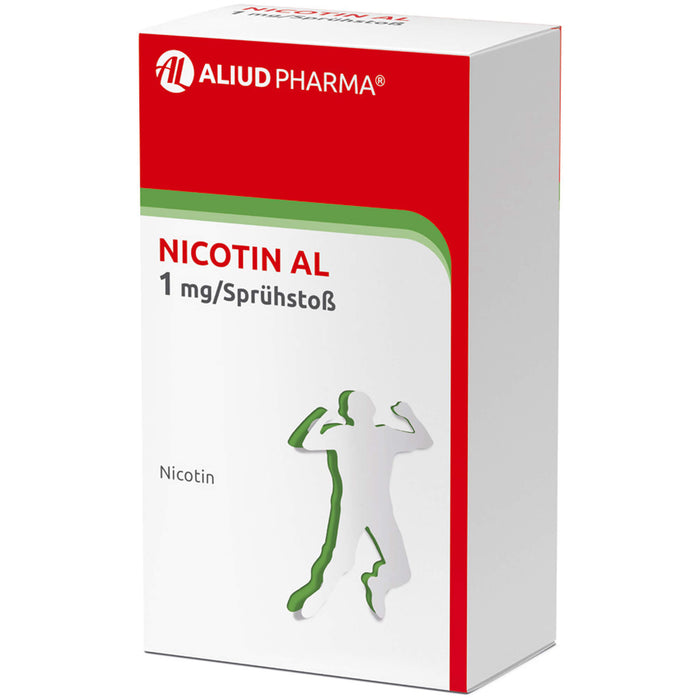 Nicotin AL 1 mg/Sprühstoß Spray zur Anwendung in der Mundhöhle, Lösung, 1 St SPR