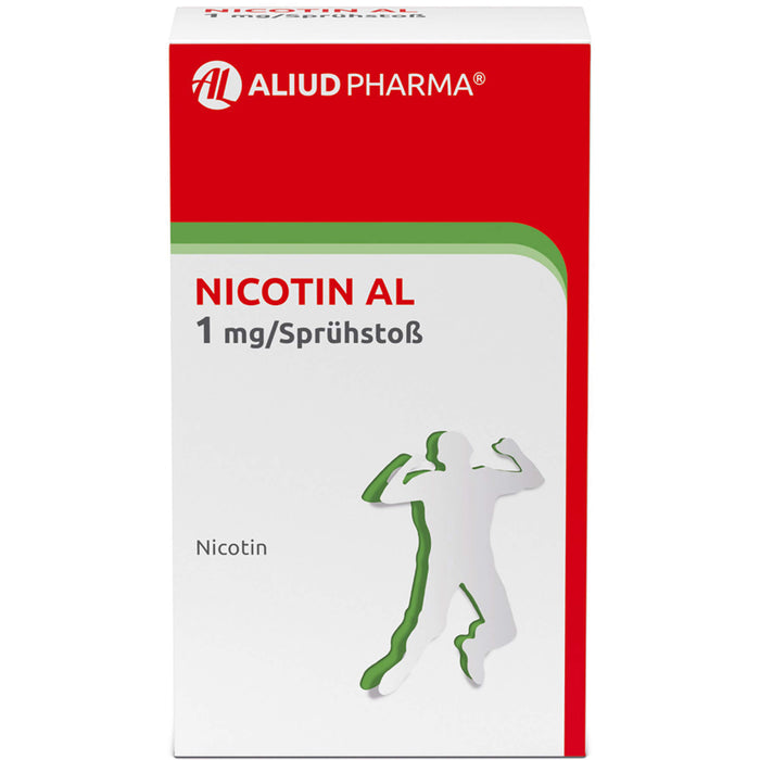 Nicotin AL 1 mg/Sprühstoß Spray zur Anwendung in der Mundhöhle, Lösung, 2 St SPR