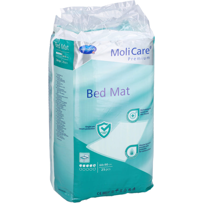 MoliCare Premium Bed Mat 5 Tropfen 60 x 90 cm, 25 St. Vorlagen