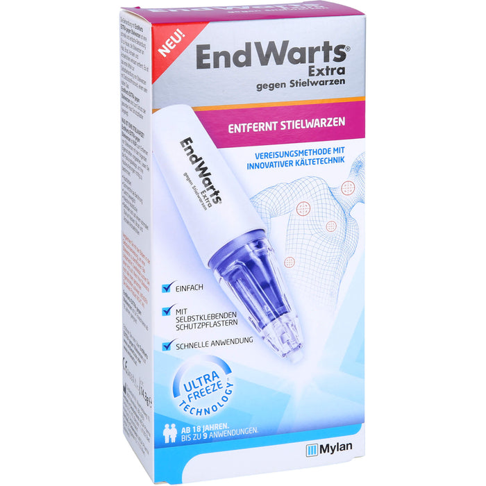 EndWarts Extra gegen Stielwarzen Vereisungs-Spray, 1 St. Spray