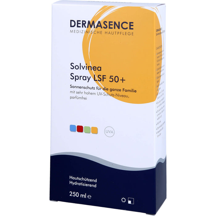 DERMASENCE Solvinea Spray LSF 50+, 250 ml SPR