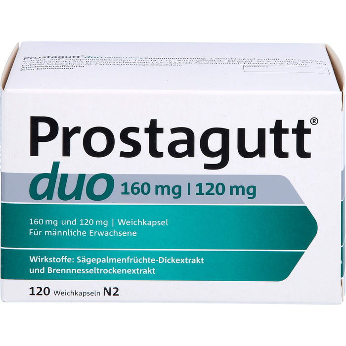 Prostagutt duo 160 mg / 120 mg, Weichkapseln, 120 St. Kapseln