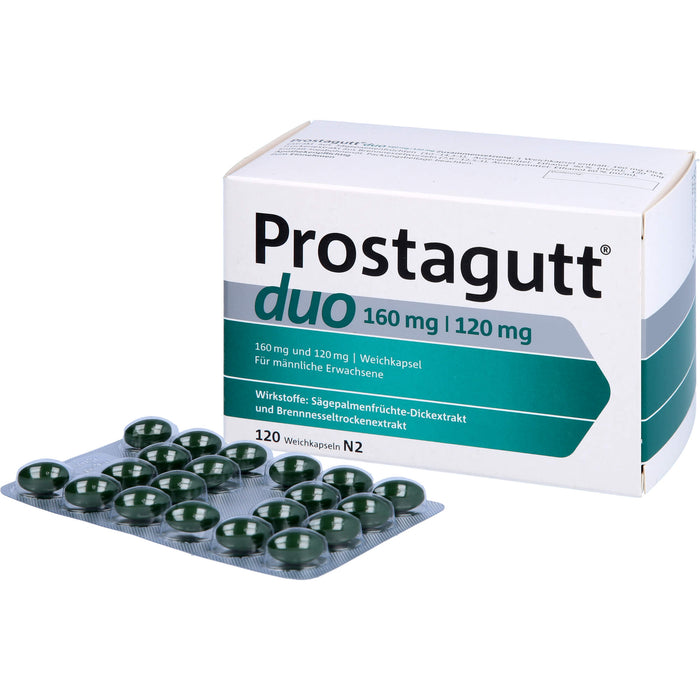 Prostagutt duo 160 mg / 120 mg, Weichkapseln, 120 St. Kapseln