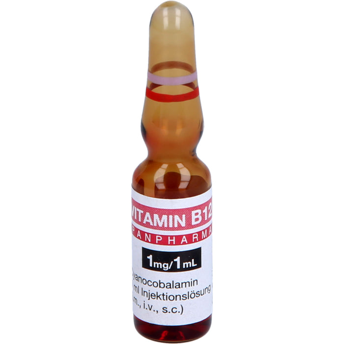 PANPHARMA Vitamin B12 Injektionslösung, 10 ml Lösung