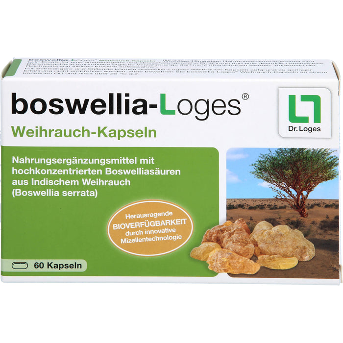 boswellia-Loges Weihrauch-Kapseln, 60 St. Kapseln