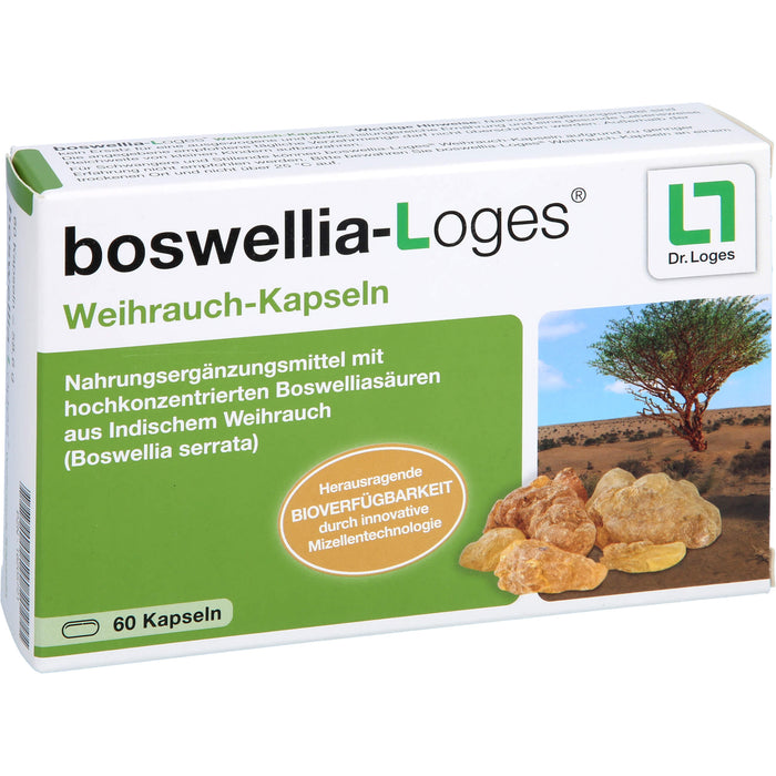 boswellia-Loges Weihrauch-Kapseln, 60 St. Kapseln