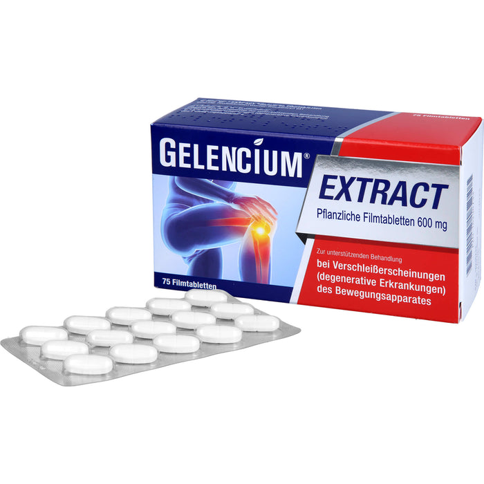Gelencium Extract Pflanzliche Filmtabletten 600 mg bei Verschleißerscheinungen, 75 St. Tabletten