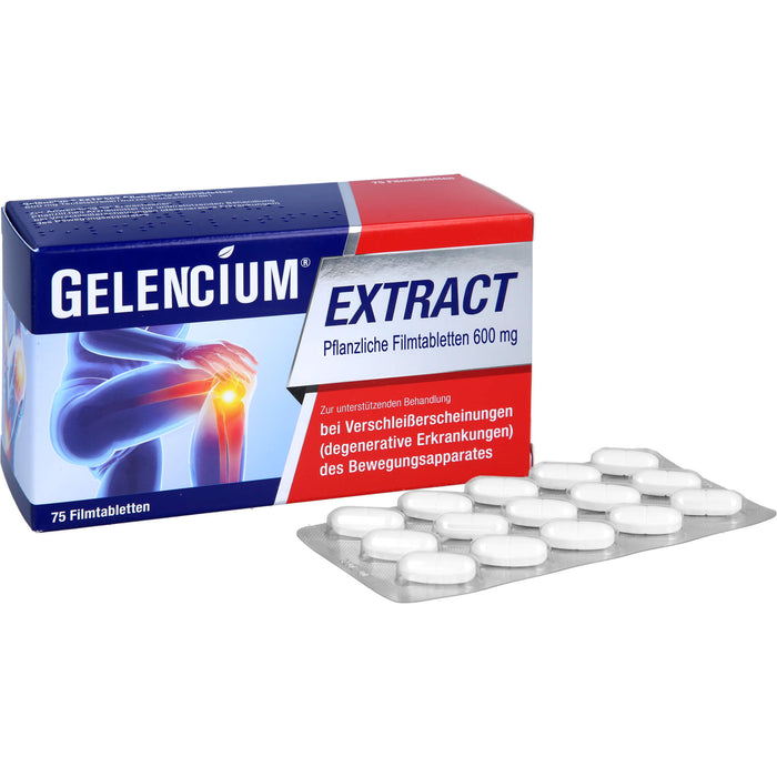 Gelencium Extract Pflanzliche Filmtabletten 600 mg bei Verschleißerscheinungen, 75 St. Tabletten