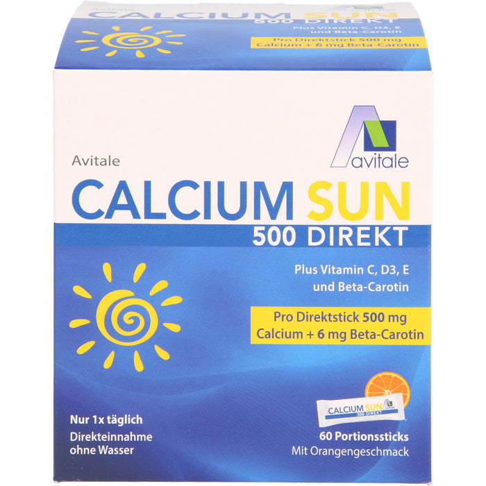 Calcium Sun 500 Direkt, 60 St PUL