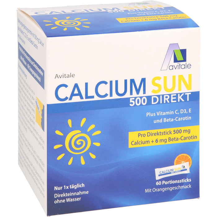 Calcium Sun 500 Direkt, 60 St PUL