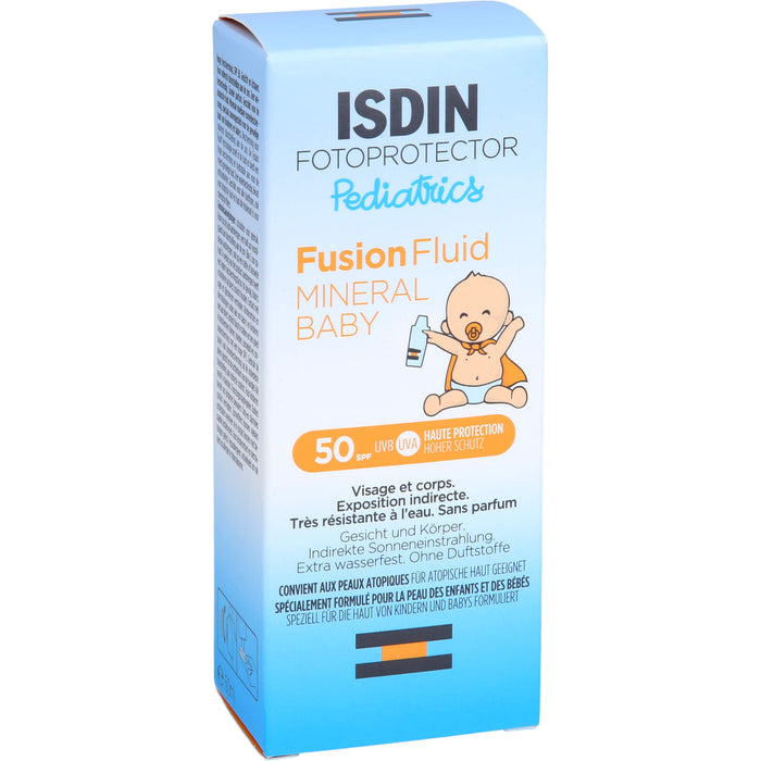 ISDIN Fotoprotector Pediatrics Mineral Baby 50, 50 ml EMU