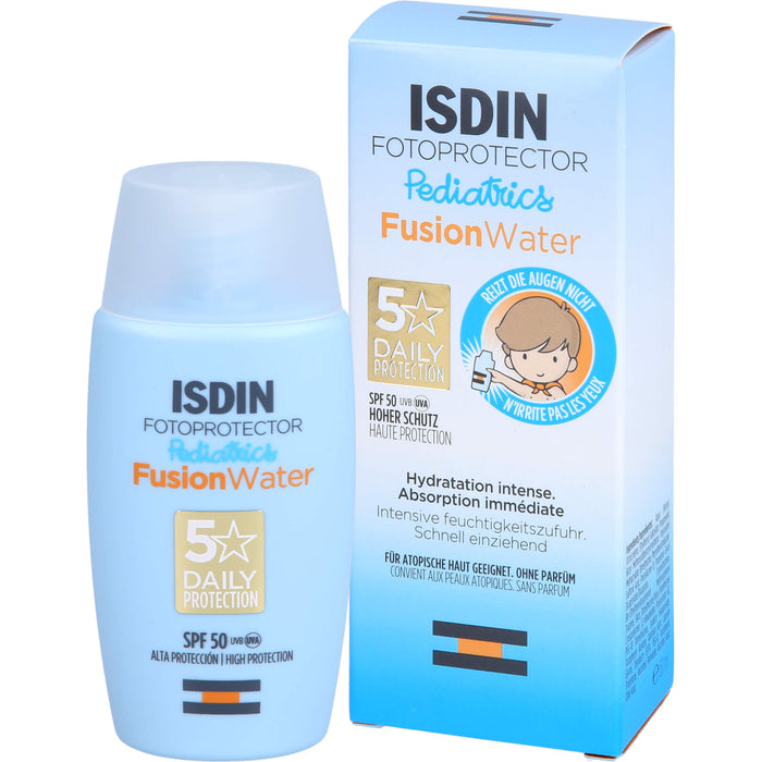 ISDIN Fotoprotector Pediatrics Fusion Water SPF 50, 50 ml EMU