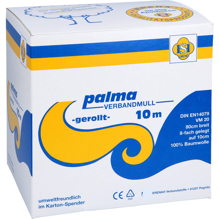 PALMA VERBANDMULL ROLLE, 1X10 m