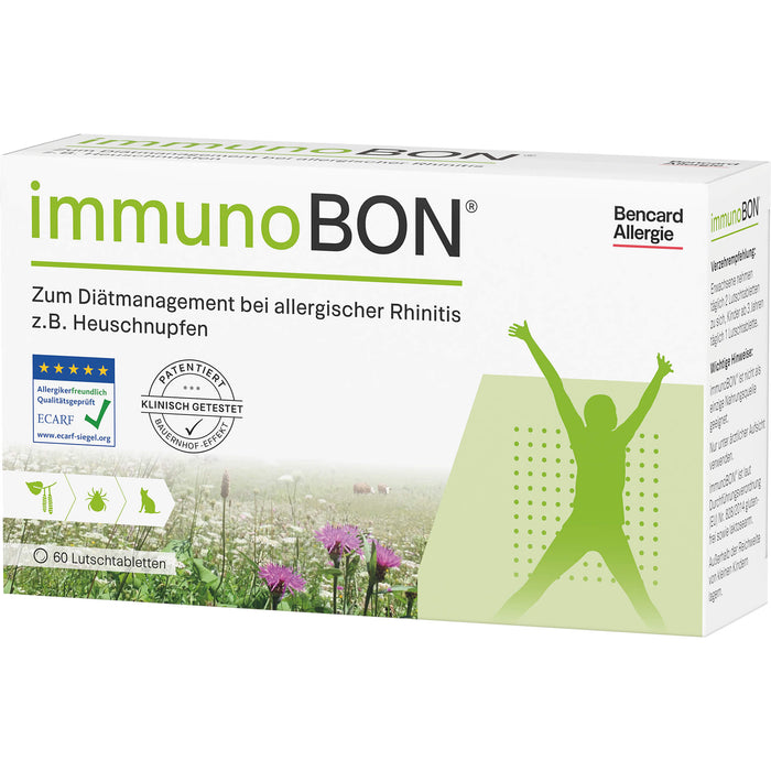 immunoBON Lutschtabletten bei allergischer Rhinitis, 60 St. Tabletten