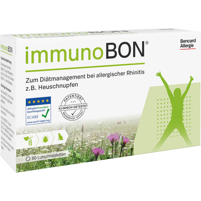 immunoBON Lutschtabletten bei allergischer Rhinitis, 60 St. Tabletten