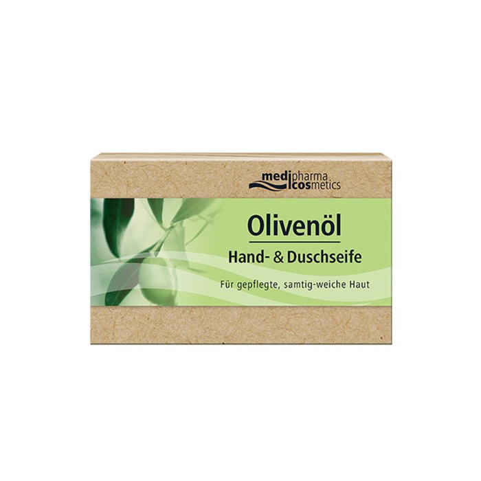 medipharma cosmetics Olivenöl Hand- & Duschseife, 100 g Seife