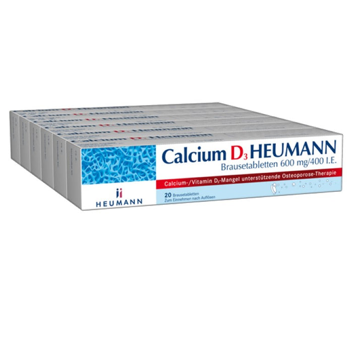 Heumann Calcium D3 Brausetabletten, 120 St. Brausetabletten