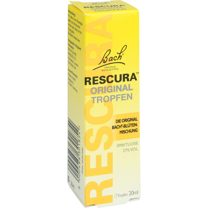 Bachblüten Original Rescura Tro m. Alkohol, 20 ml Lösung