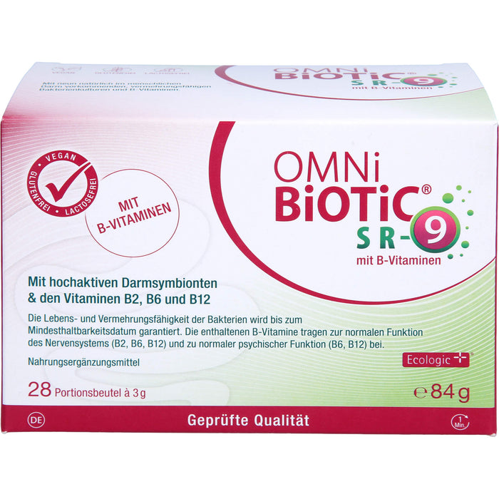 OMNi-BiOTiC SR-9 mit B-Vitaminen, 28 St. Beutel