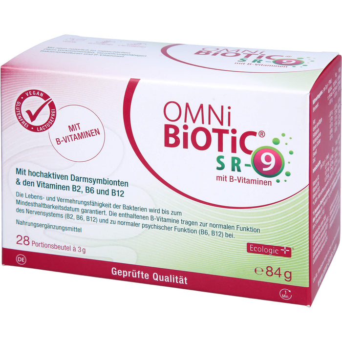 OMNi-BiOTiC SR-9 mit B-Vitaminen, 28 St. Beutel