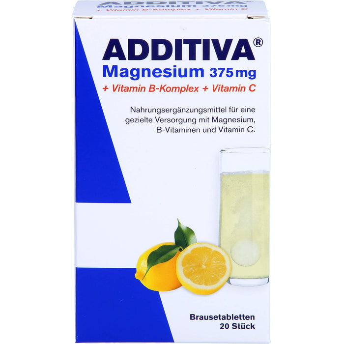 Additiva Mag 375mg+vit B+c, 20X6 g BTA