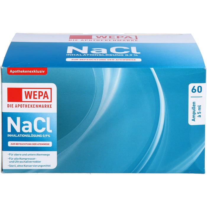 Wepa Inhalationsl Nacl0.9%, 60X5 ml INL