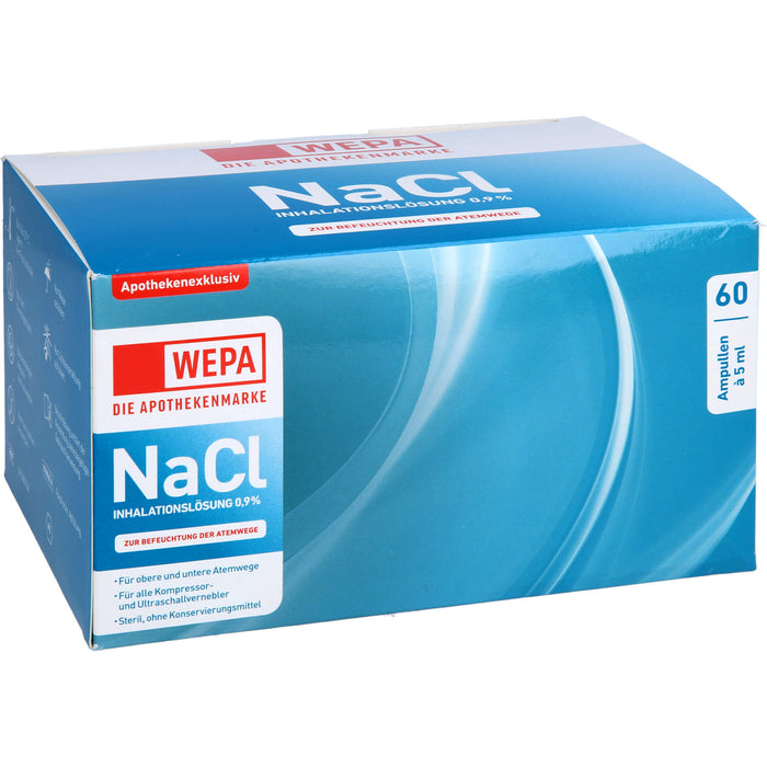 Wepa Inhalationsl Nacl0.9%, 60X5 ml INL