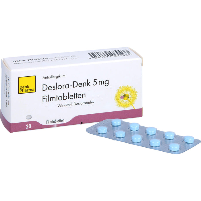 Deslora-Denk 5 mg Filmtabletten, 20 St FTA