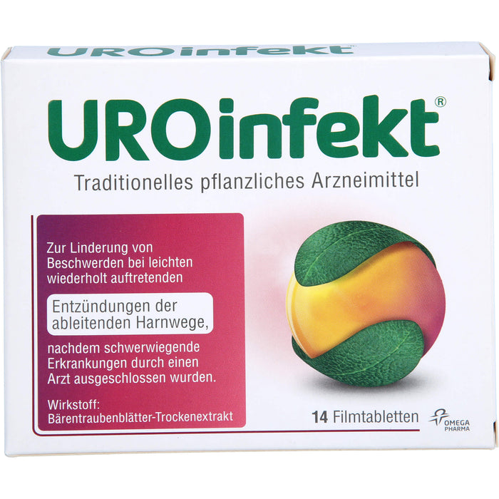 UROinfekt 864 mg Filmtabletten, 14 St FTA