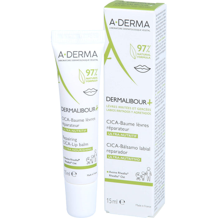 Aderma Dermal+cica Lippe, 15 ml BAL