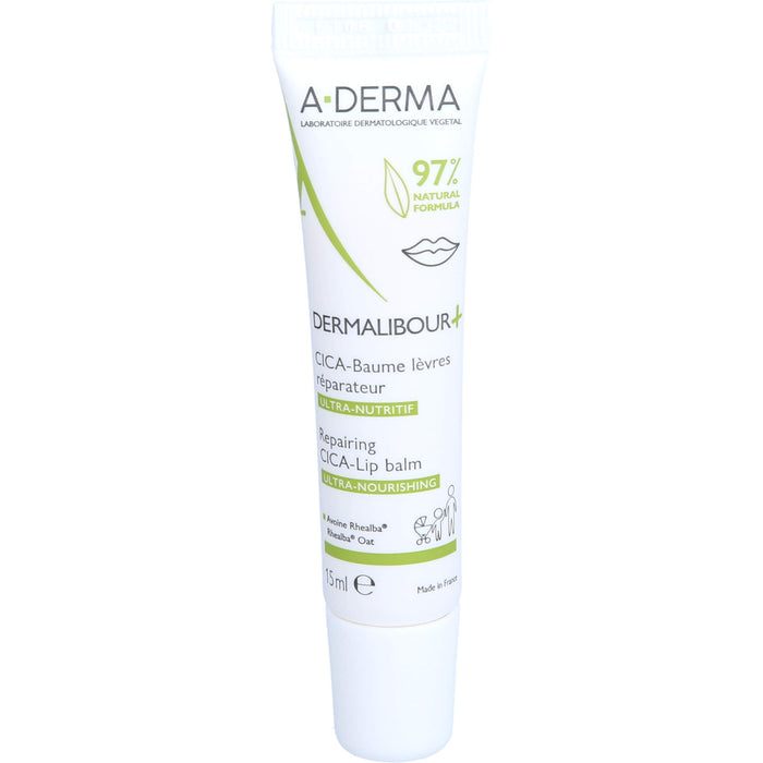 Aderma Dermal+cica Lippe, 15 ml BAL