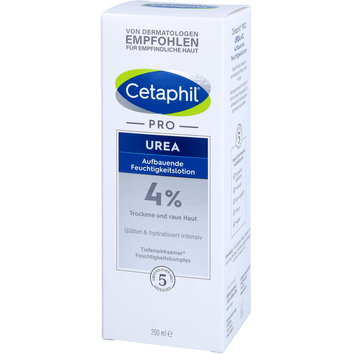 Cetaphil Pro Urea 4% aufbauende Feuchtigkeitslotion, 200 ml Lotion