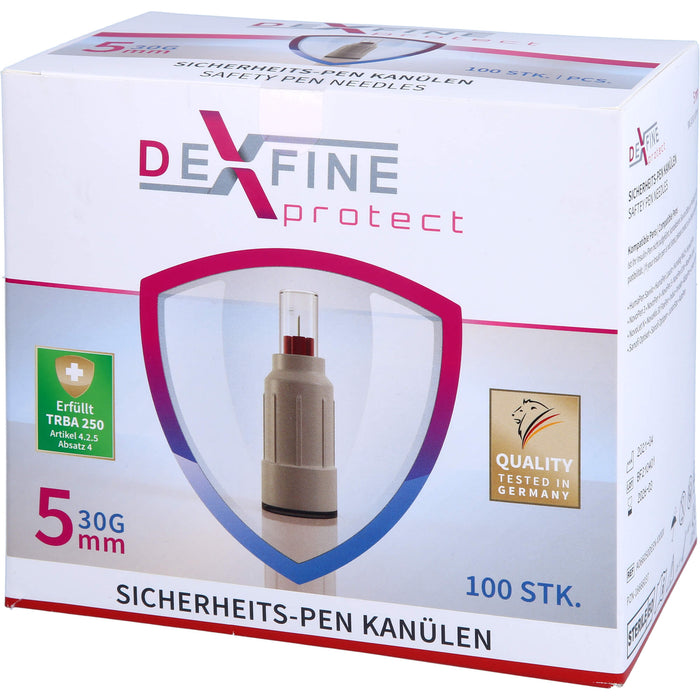 Dexfine Prot Sich Pen30g-5, 100 St KAN