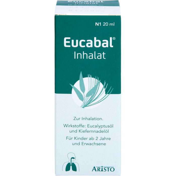 Eucabal Inhalat Lösung bei Erkältungskrankheiten der Atemwege, 20 ml Lösung