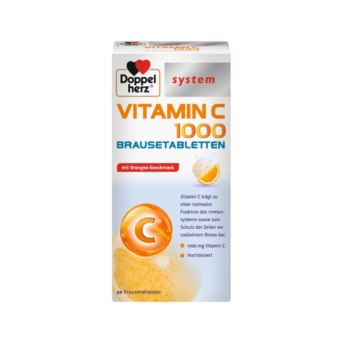 Doppelherz Vitamin C 1000 system, 40 St BTA