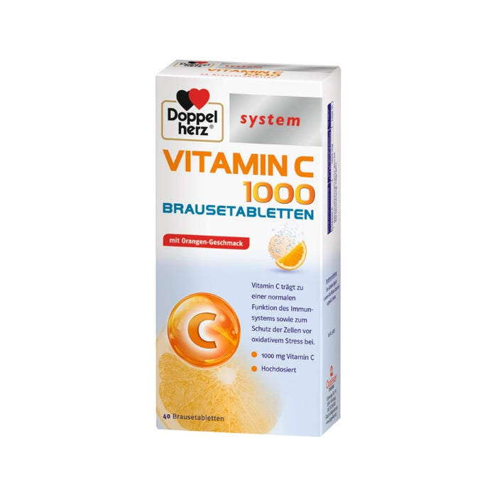 Doppelherz Vitamin C 1000 system, 40 St BTA
